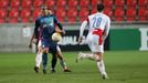 Tomáš Holeš v zápase Evropské ligy Slavia - Beer Ševa