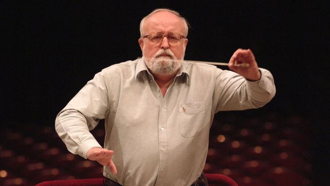 Jako dirigent Krzysztof Penderecki debutoval v roce 1971.