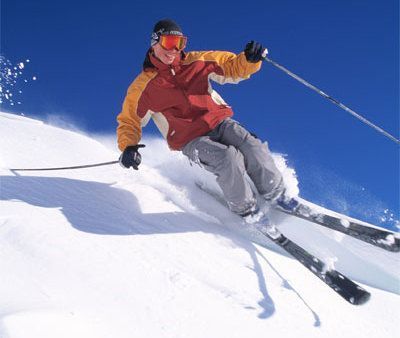 zkušený lyžař