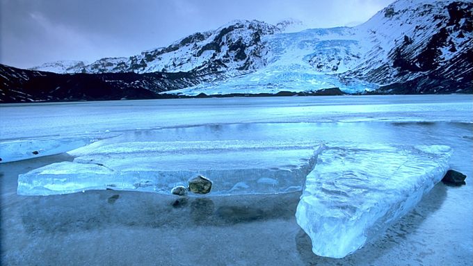 Ledovec Eyjafjallajökull