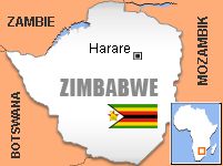 Mapa - Zimbabwe