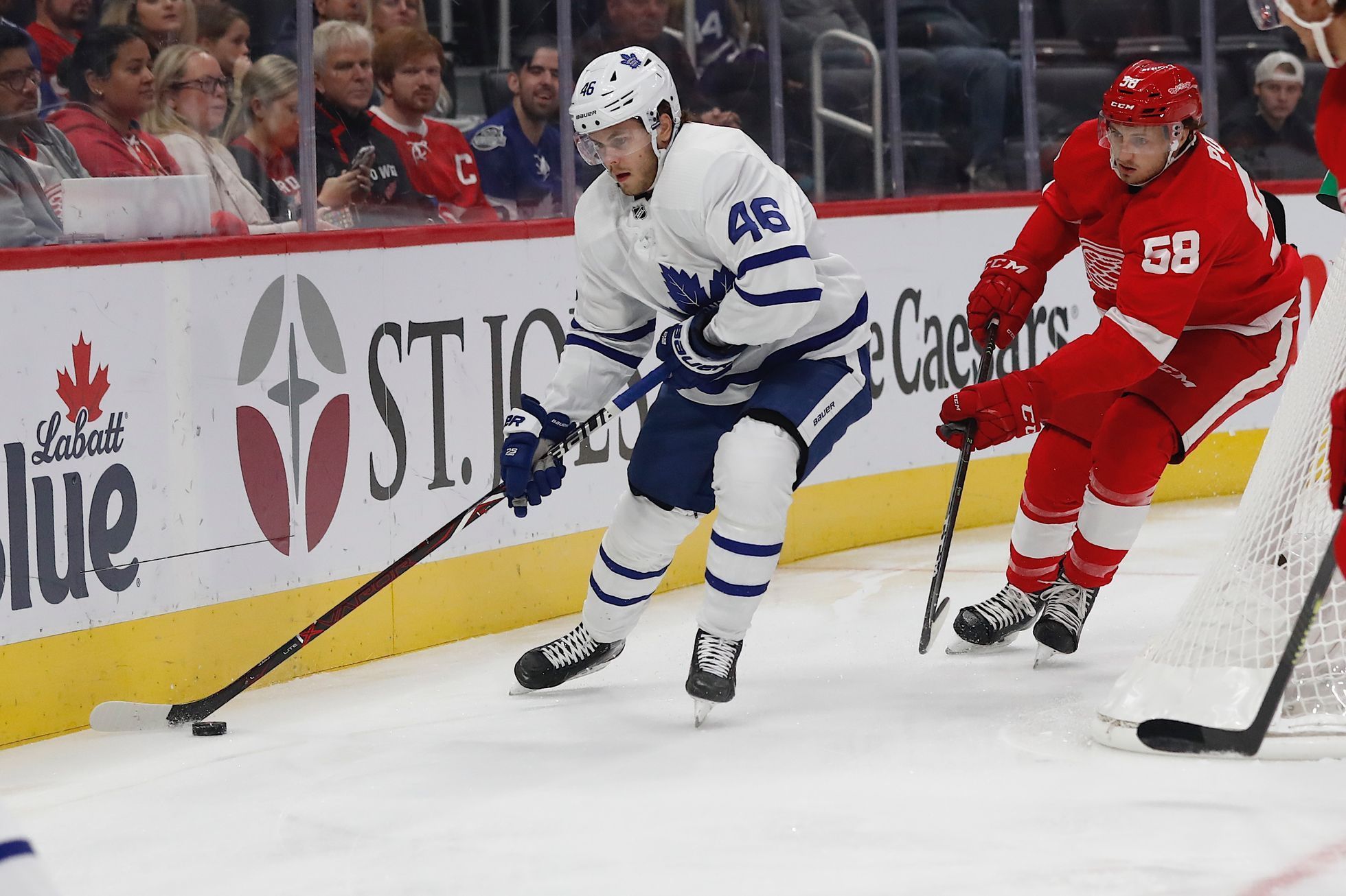 NHL: Preseason-Toronto Maple Leafs at Detroit Red Wings