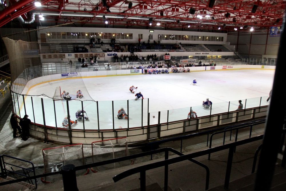 Sledge hokej: Draci Kolín vs. Lapp Zlín