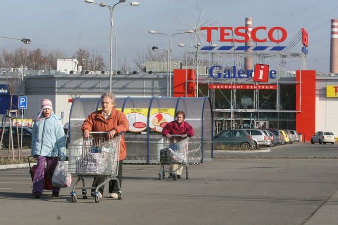 Hypermarket. Ilustrační foto