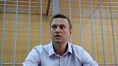 Alexej Navalnyj u soudu v roce 2018.