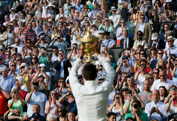 Novak Djokovič na Wimbledonu 2014