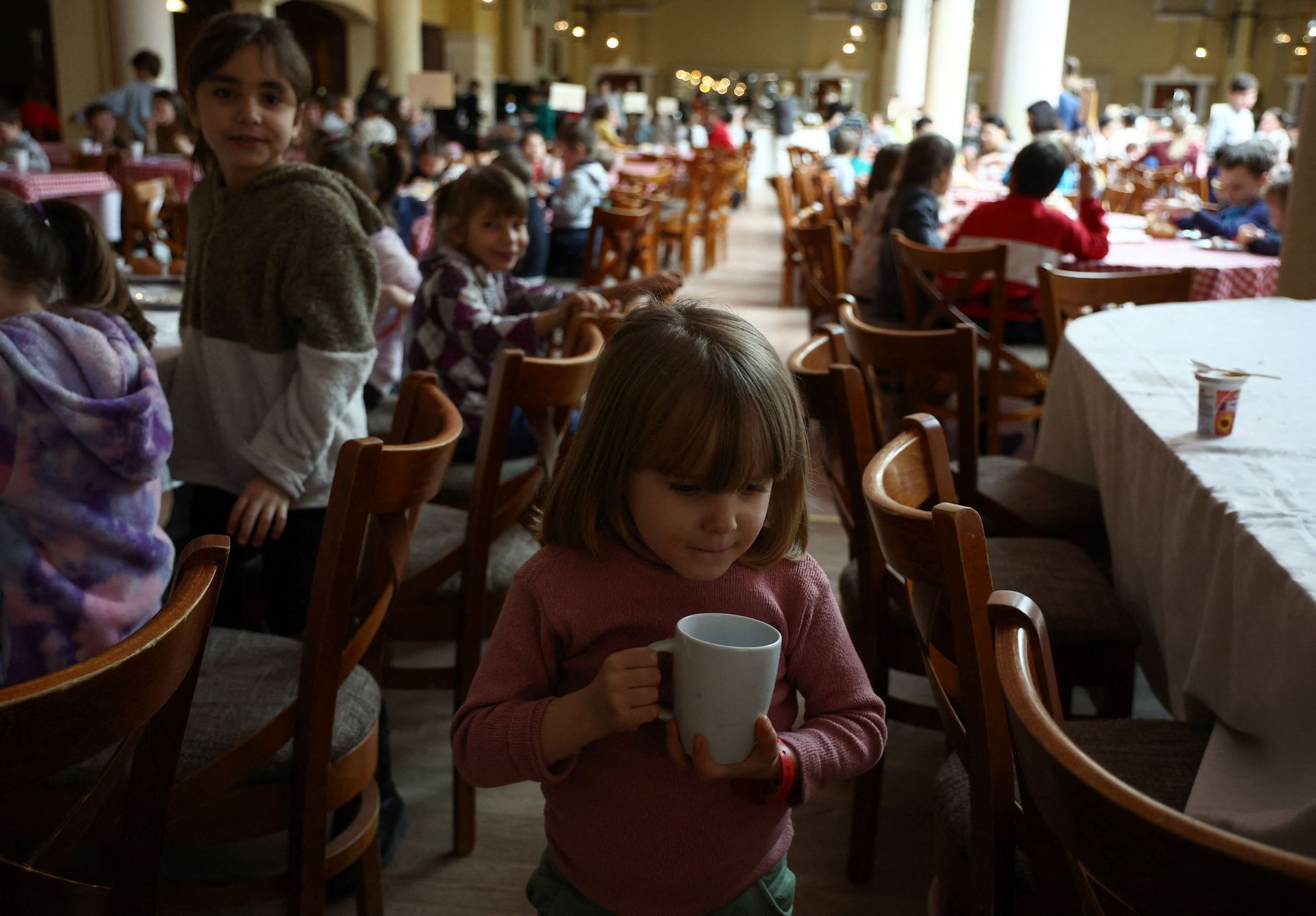 ukrajina rusko invaze dětský domov evakuace polsko
