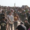 Gaza, Izrael, rukojmí, protest, pomoc, potraviny