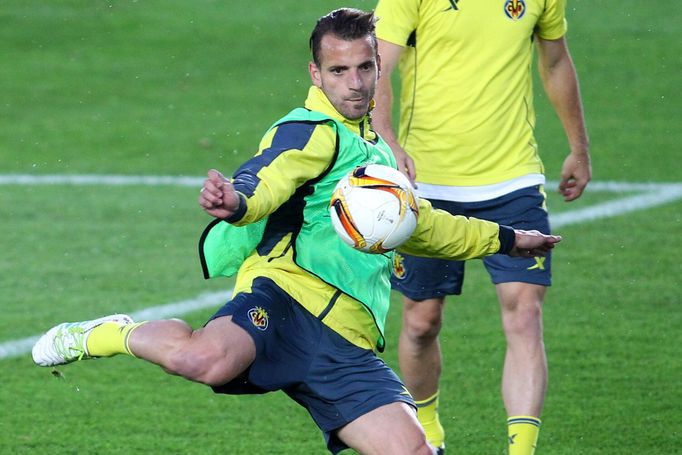 EL, trénink Villarrealu: Roberto Soldado