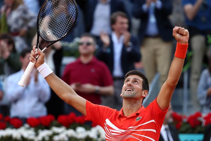 Novak Djokovič na Madrid Open 2019