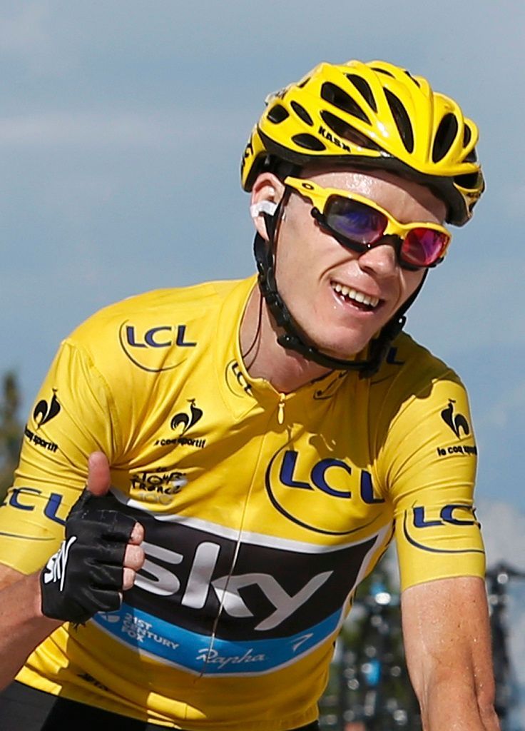 20. etapa Tour de France 2013 (Chris Froome, radost)