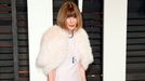 Anna Wintour arrives at the 2015 Vanity Fair Oscar Party in Beverly Hills