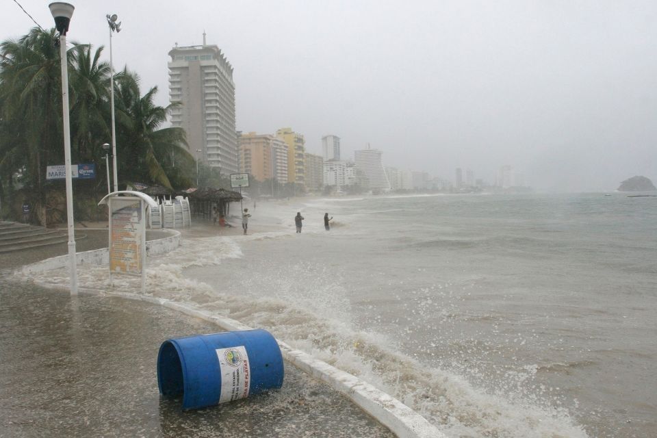 Mexiko - hurikán Andrés
