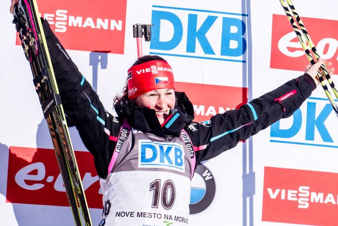 Biatlon, SP NMNM,sprint Ž: Veronika Vítková