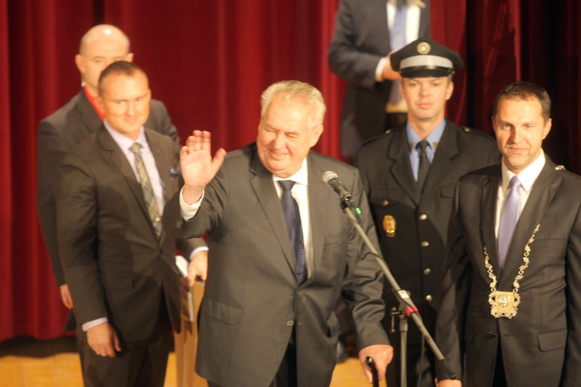 Zeman navštívil Králíky