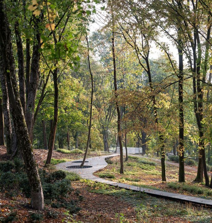 Park historie Aš. Kategorie Krajinářská architektura a zahradní tvorba.