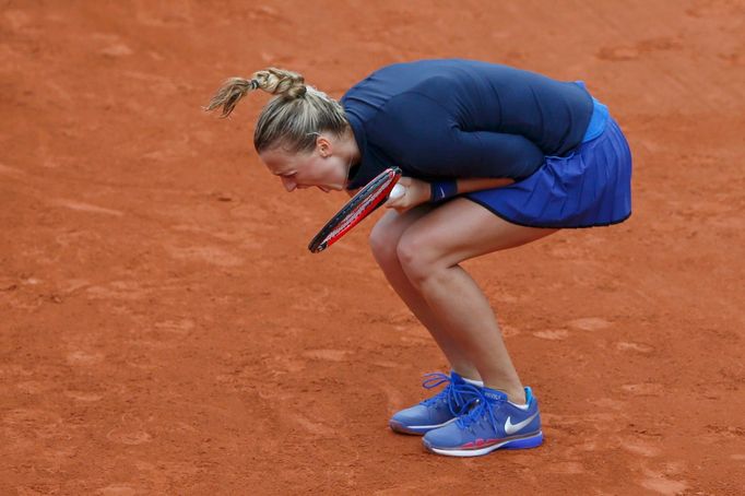 Petra Kvitová v 1. kole French Open 2016