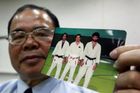 Jako důkaz tchajwanský trenér Jimmy Wu ukázal novinářům fotografie a videozáznam. Je na nich prý Ládin ještě v době vysokoškolských studií.