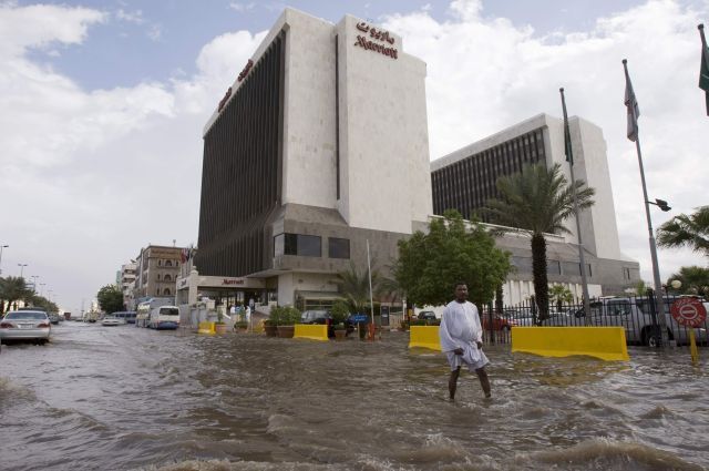 Záplavy Saúdská Arábie