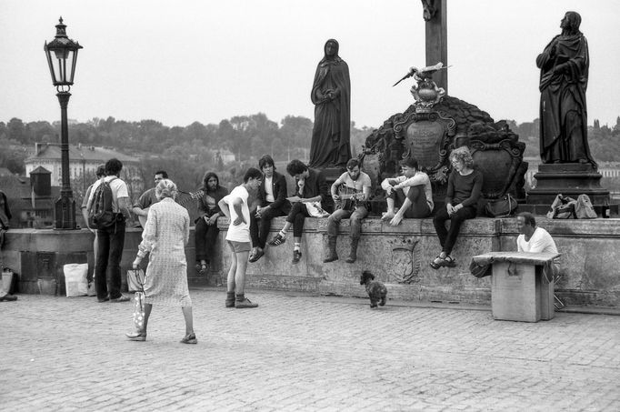 Praha 1986: pohled do ulic