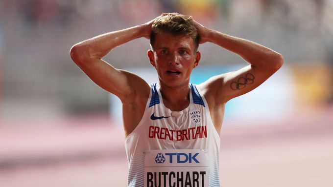 Britský běžec Andrew Butchart.