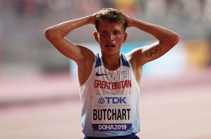 Britský běžec Andrew Butchart.