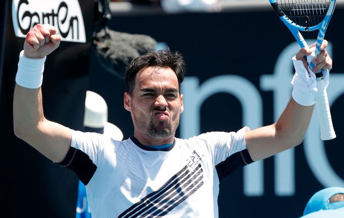 Australian Open 2020, 1. kolo (Fabio Fognini)