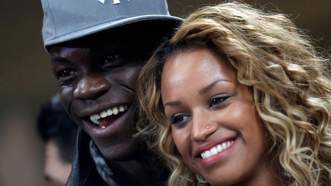 Mario Balotelli a jeho přítelkyně Fanny Robert Neguesha