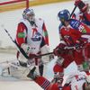 KHL, Lev - Jaroslavl: Michal Řepík (26) - Curtis Sanford