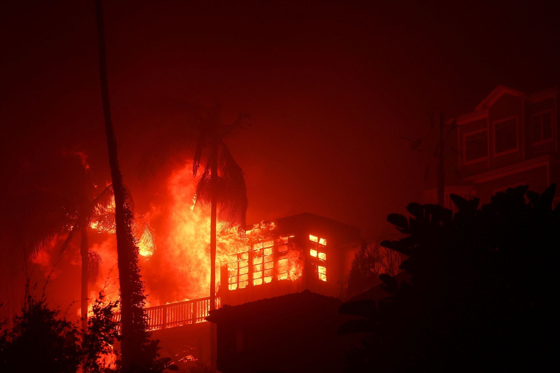 Požár Los Angeles