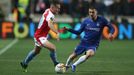 Jan Bořil v prvním čtvrtfinále Evropské ligy Slavia - Chelsea