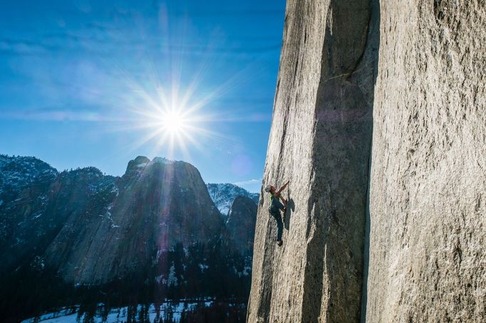 Adam Ondra na Dawn Wall