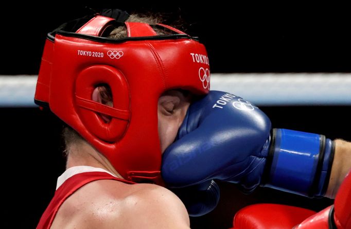 Boxerka Nouchka Fontijnová na olympiádě v Tokiu