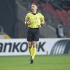 Rozhodčí Andris Treimanis v zápase EL Slavia - Genk