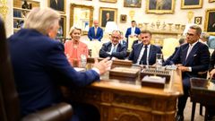 Trump, Zelenskyj, Bílý dům, summit, USA, Ukrajina, NATO