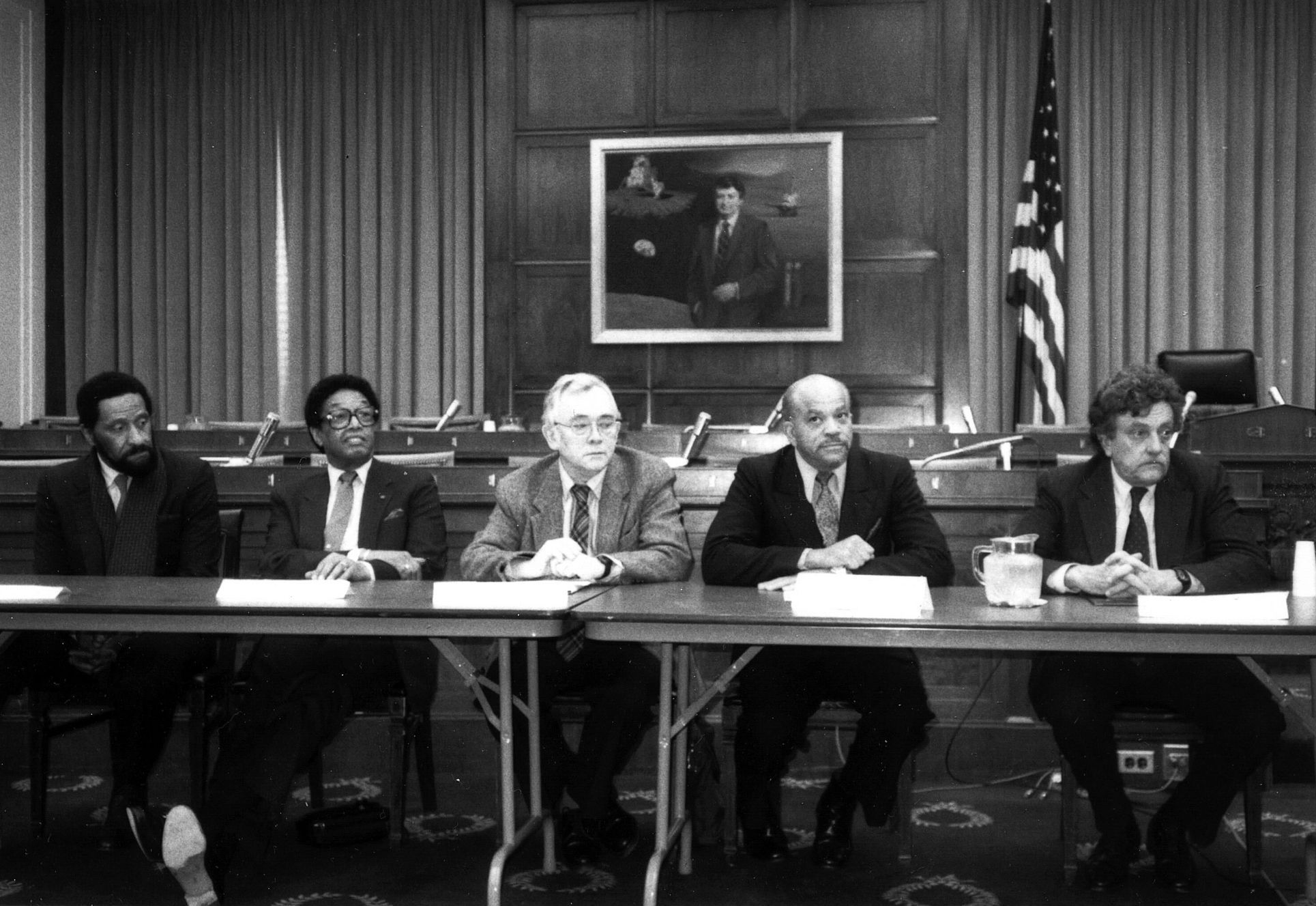 Sonny Rollins, Josef Škvorecký, Kurt Vonnegut, 1987