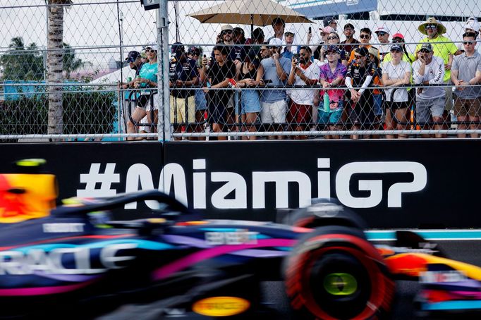 Sergio Pérez (Red Bull) během VC Miami F1 2023