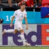 Tomáš Holeš slaví gól v osmifinále Nizozemsko - Česko na ME 2020