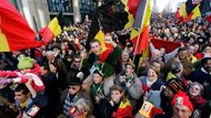 Belgičané demonstrují svou jednotu