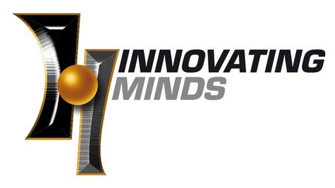 Logo soutěže Innovating Minds (Nápadité hlavy) pro evropské středškoláky.