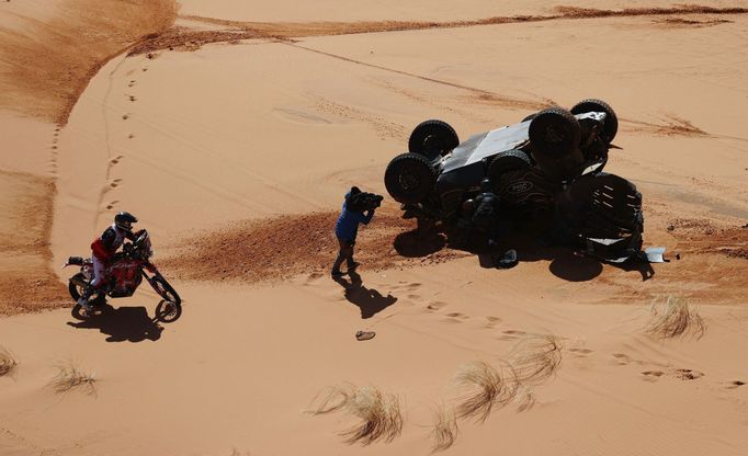 Guerlain Chicherit, Buggy GCK- nehoda na Rallye Dakar 2022