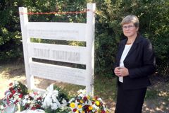 V Bratislavě vznikl památník připomínající osud zabitých uprchlíků na hranicích železné opony