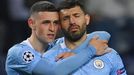 Manchester City - Chelsea, finále Ligy mistrů 2021 (Foden, Agüero)