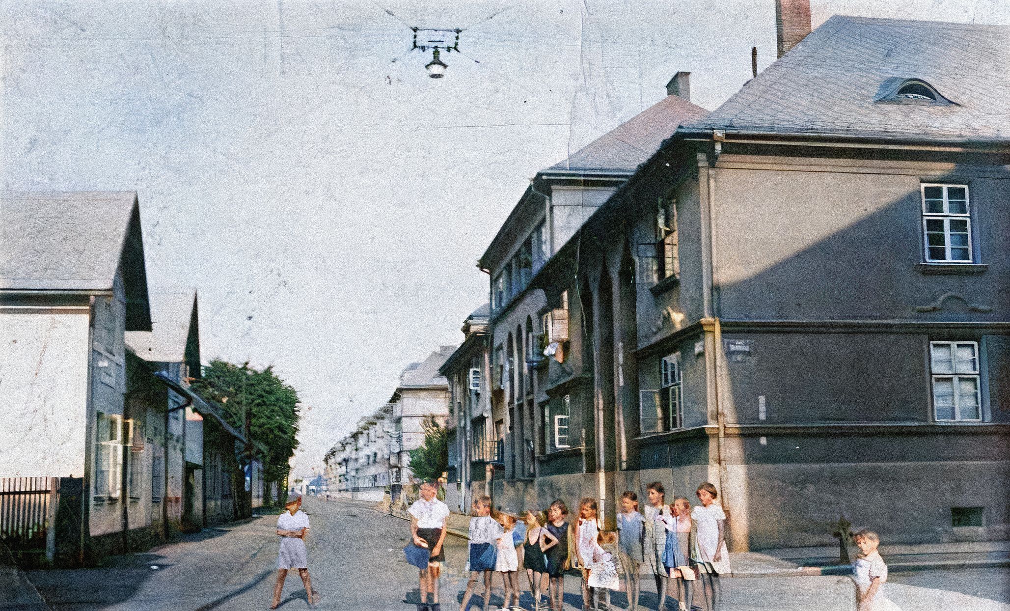 Ostrava, 100 let, obarvené fotografie, Domácí