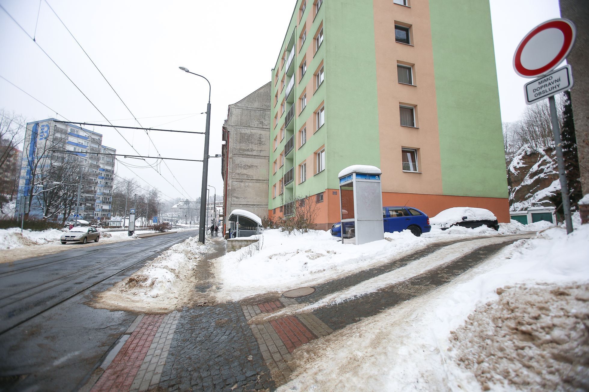 Umělá ledová stěna v Liberci