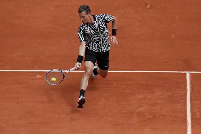 Tomáš Berdych v 2. kole French Open.