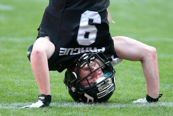 Americký fotbal, finále ČLAF: Prague Black Panthers - Příbram Bobcats