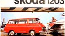 Škoda 1203 se od počátku vyráběla také ve verzi mikrobus