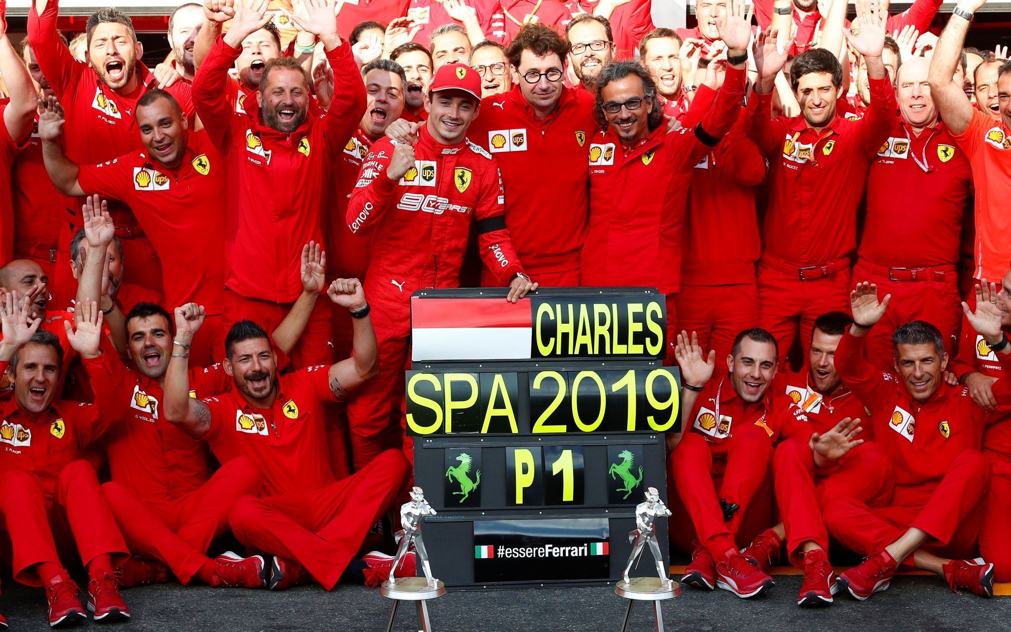 F1, VC Belgie 2019: Charles Leclerc, Ferrari