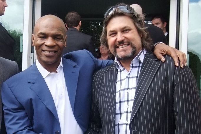 Mike Tyson a Rey Karpf